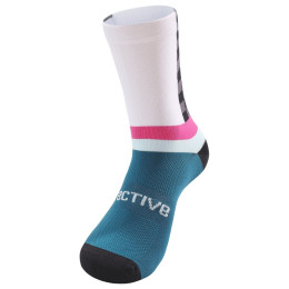 Chaussettes vélo Protective P-Vert bleu / blanc dark petrol
