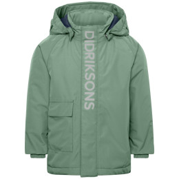 Veste d'hiver enfants Didriksons Talvi Kids Jkt 2 Dark Moss vert foncé Dark Moss