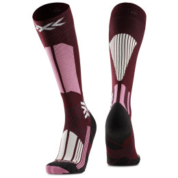 Chaussettes hautes femme X-Socks Ski Touring Perform Otc bleu DEEP PURPLE/LIGHT SAND