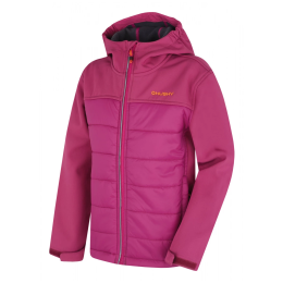 Veste enfant Husky Swany K rouge dark magenta