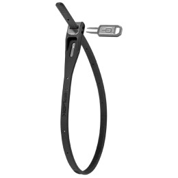 Cadenas vélo Hiplok Z Lok Single vert Black