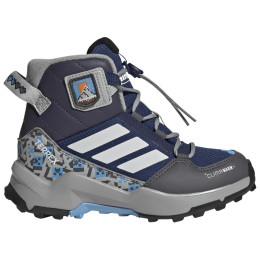 Chaussures enfant Adidas Terrex Ax4R Cw+ Mid Blue