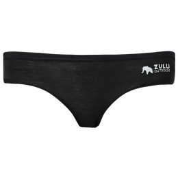 Slips brésiliens femme Zulu Bambus 210 vert Black
