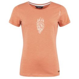 T-shirt fonctionnel femme Chillaz Gandia Pine Cone orange Apricot