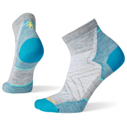 Chaussettes femme Smartwool Run Zero Cushion Ankle Socks girs lunar gray