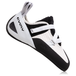 Chaussons d'escalade Evolv Defy LV gris / blanc GRAY / WHITE