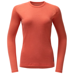 T-shirt fonctionnel femme Devold Adventure Merino 190 Shirt Wmn orange Coral