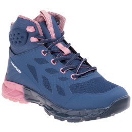 Chaussures randonnée femme Elbrus Elodio Mid WP Wo'S bleue Midnight Navy/Ash Rose