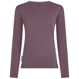 T-shirt fonctionnel femme Icebreaker W Mer 150 Ace LS Tee violet / gris Grey Plum