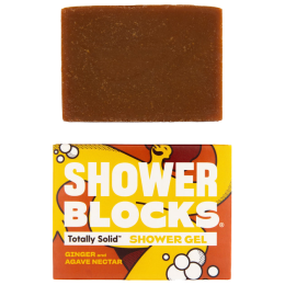 Gel douche Totally Solid Solid Shower Gel - Ginger & Agave Nectar orange
