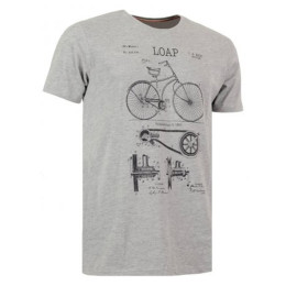 T-shirt homme Loap Angel gris foncé Darkgrey