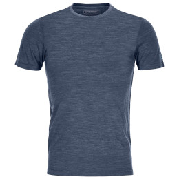 T-shirt homme Ortovox 120 Cool Tec Clean Ts M bleue BlueLakeBlend