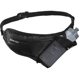Sac banane running Salomon Active Belt With Bottle vert black
