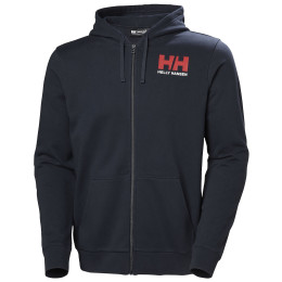 Sweat-shirt homme Helly Hansen HH Logo Fz Hoodie bleu foncé 597 Navy