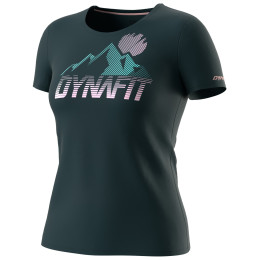 T-shirt fonctionnel femme Dynafit Transalper Graphic S/S Tee W violet blueberry/6370