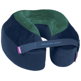Oreiller de voyage Cabeau Evolution Earth Deluxe bleu / vert Zelená