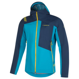 Veste homme La Sportiva Crizzle EVO Shell Jkt M bleu / bleue claire Crystal/Night Blue