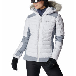 Veste femme Columbia Bird Mountain™ Insulated Jkt blanc / gris White, Tradewinds Grey