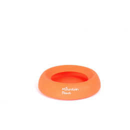 Gamelle pour chien Mountain Paws Splashproof Dog Bowl orange Orange