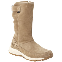 Bottes hiver femme Jack Wolfskin Queenstown Texapore Boot H W beige cookie