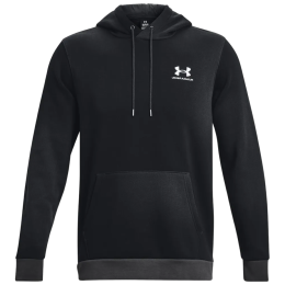 Sweat-shirt homme Under Armour Essential Flc Novelty HD vert black