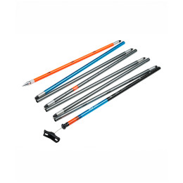 Sonde avalanche Ortovox Probe Alu 320+ bleu / orange Silver