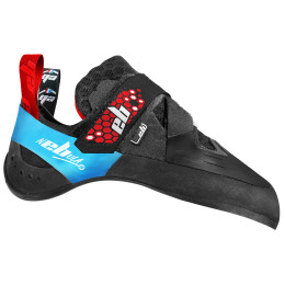 Chaussons d'escalade EB Climbing Nebula S bleu / rouge NOIR / ROUGE