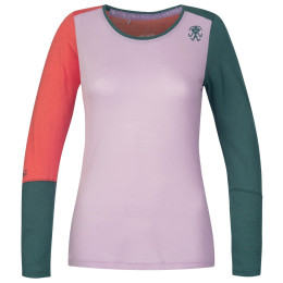 T-shirt femme Rafiki Finale 2026 vert / rouge orchid hush/lantana/hydro