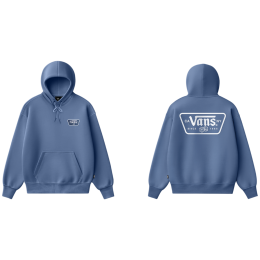 Sweat-shirt homme Vans Knu Patch Pullover bleu True Navy