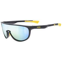 Lunettes de soleil enfant Uvex Sportstyle 515 noir / jaune Black Matt/Mirror Yellow