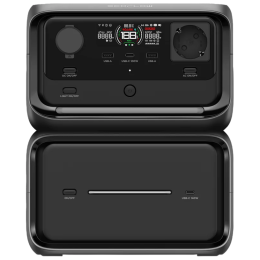 Station de charge EcoFlow River 3 Plus - přídavná baterie 600 noir černá