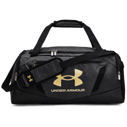 Sac de sport Under Armour Undeniable 5.0 Duffle SM noir / gris Black Medium Heather / Black / Metallic Gold