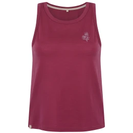 Top femme MOOA Merino Lyolite Edelweiss 150 rose dark pink