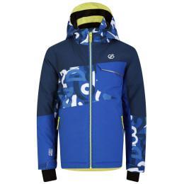Veste enfant Dare 2b Traverse Jacket bleue Olympian Blue Graffiti/Moonlight