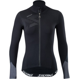 Maillot vélo femme Silvini Calvana noir / gris BlackCharcoal