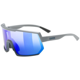 Lunettes soleil Uvex Sportstyle 235 girs Deep Space Mat / Mirror Blue