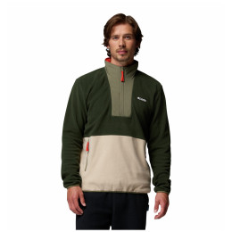 Sweat-shirt homme Columbia Sequoia Grove™ Ii Hz Fleece vert Greenscape, Ancient Fossil, Stone Green
