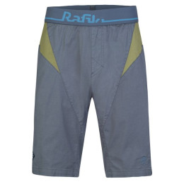 Short homme Rafiki Anuk gris / vert india ink/avocado