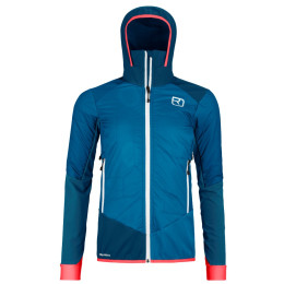 Veste d'hiver femme Ortovox Sw Col Becchei Hybrid Jkt W bleue mountain blue