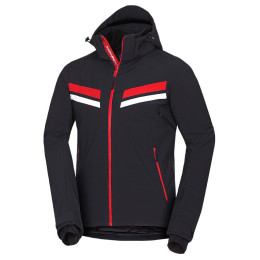 Veste de ski homme Northfinder Ugo noir / rouge 277blackred