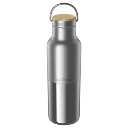 Thermos Klean Kanteen Rise Reflect 16oz (w/ Bamboo Cap) argenté Brushed Stainless
