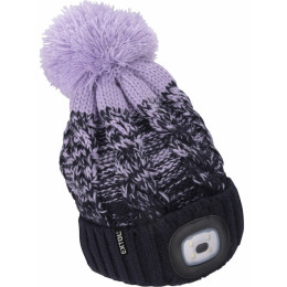 Bonnet avec lumière femme Extol Light women bleu / violet