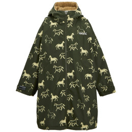 Veste imperméable pour enfant Regatta Junior Waterproof Changing Robe DrkKhHrses vert foncé DrkKhHrses