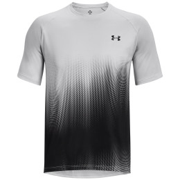 T-shirt fonctionnel homme Under Armour Tech Fade SS gris / noir Halo Gray / Black / Black