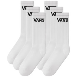 Chaussettes Vans Classic Crew 6ps blanc White