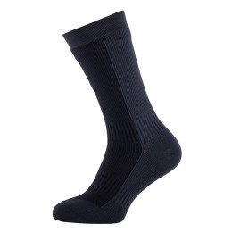 Chaussettes imperméables SealSkinz Hiking Mid Mid vert Black/Anthracite