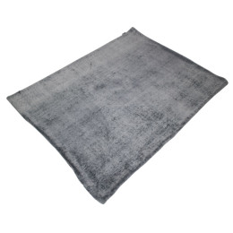 Couverture Human Comfort Rabbit fleece plaid Lapin girs Grey