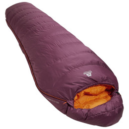 Sac de couchage en plumes Mountain Equipment Classic Eco 300 Wmns Long violet Me-01730 Raisin