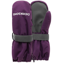 Moufles d'hiver enfant Didriksons Biggles Zip Mitten 9 violet Northen Purple