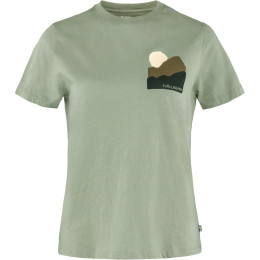 T-shirt femme Fjällräven Nature T-shirt W green 516_Sage Green